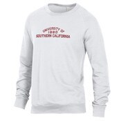 USC Trojans White Unisex Univ of So Cal Champ Crew Neck Sweatshirt